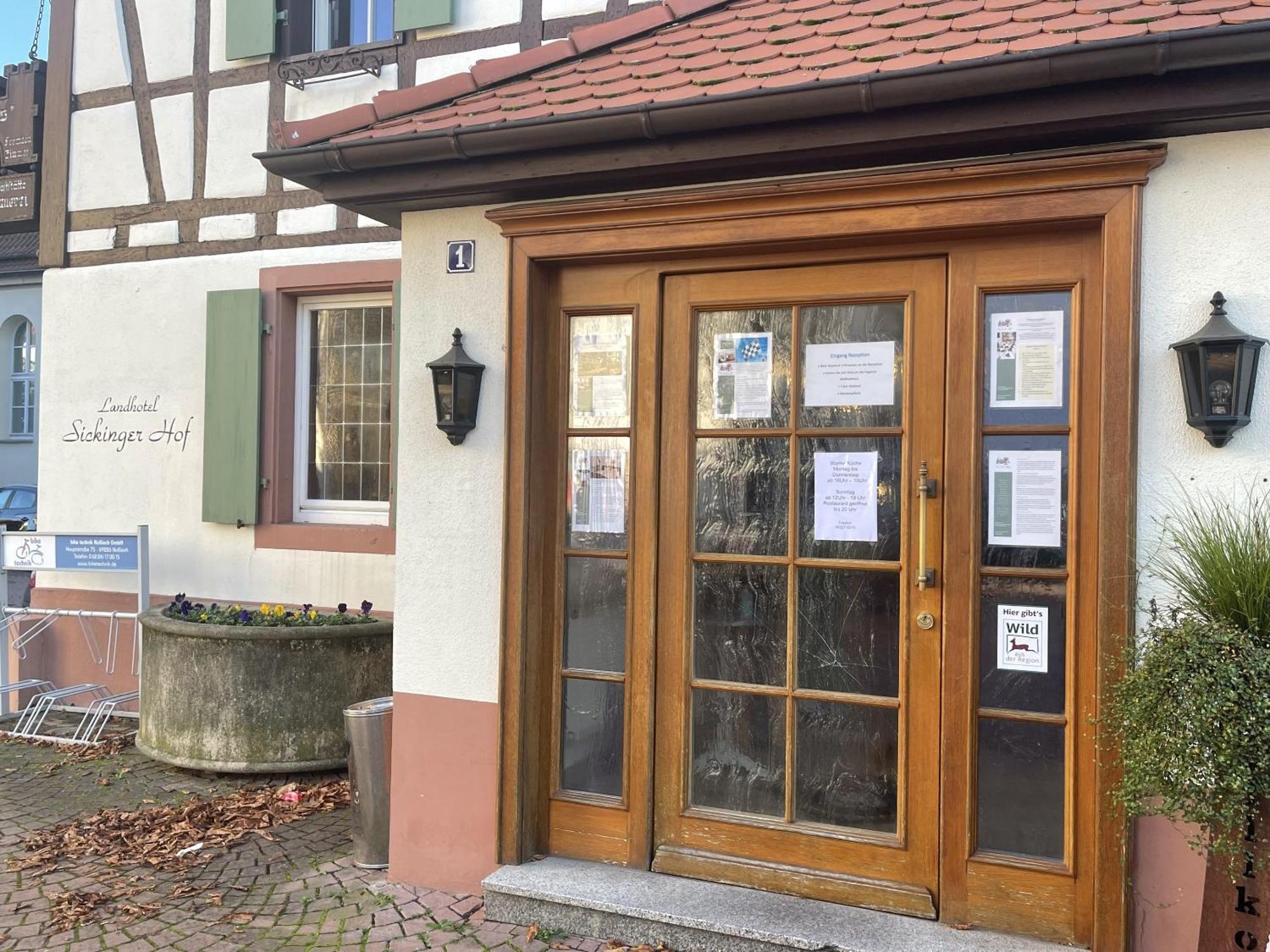 Landhotel Sickinger Hof Walldorf  Esterno foto